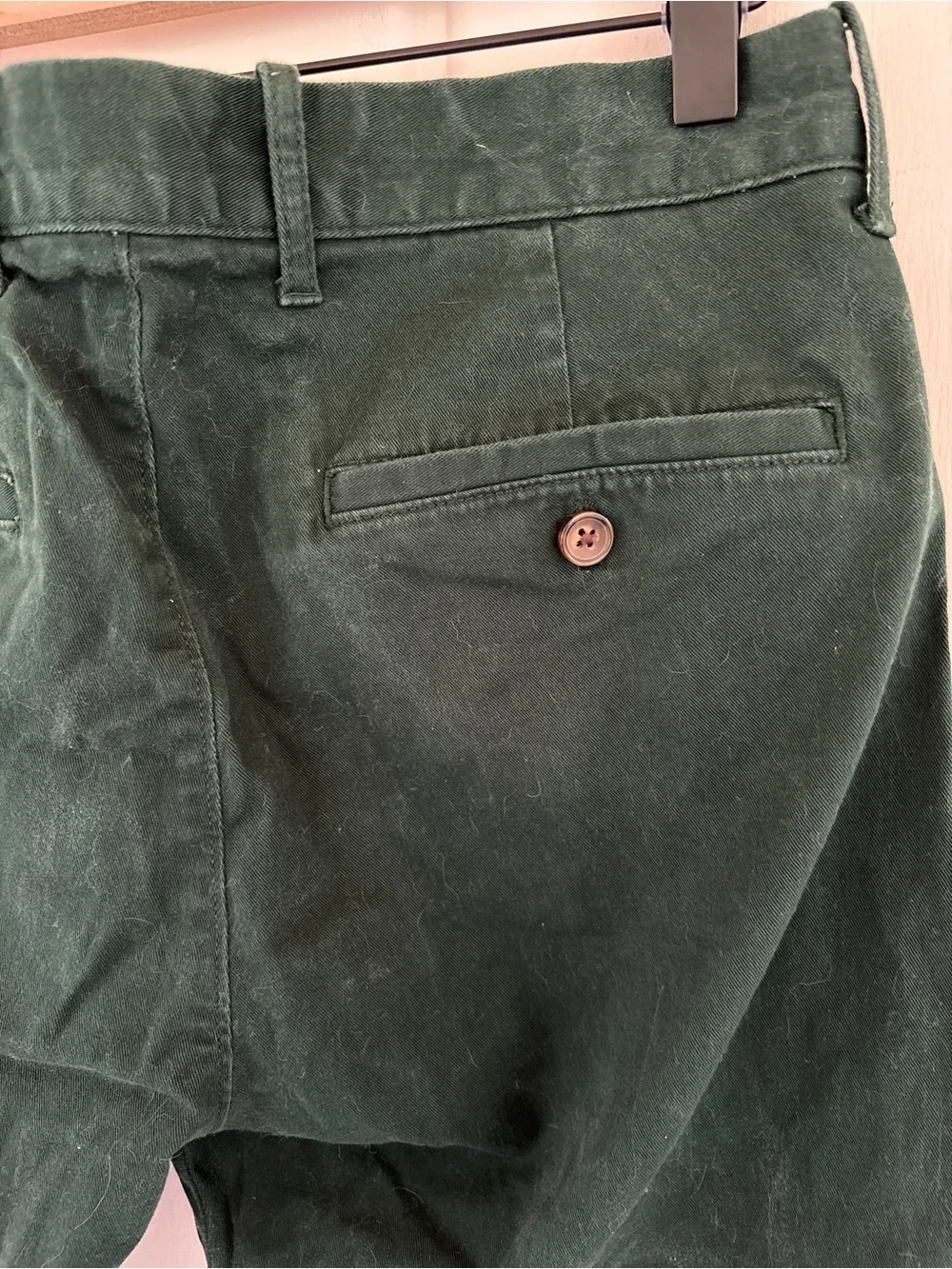 J. Crew Forest Green Flex Chino Pants